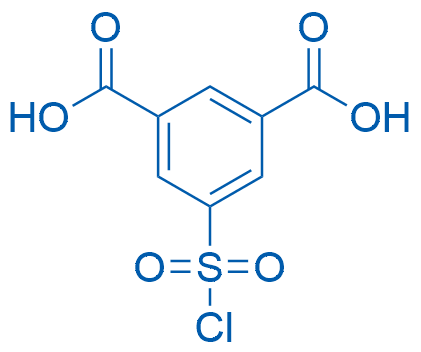 5-(Chlorosulfonyl)benzene-1,3-dicarboxylic acid 250mg