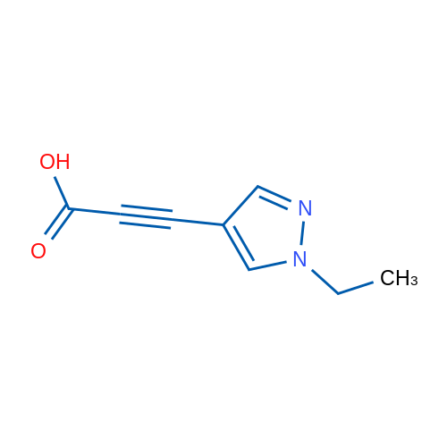 (1-Ethyl-1h-pyrazol-4-yl)-propynoic acid 1g