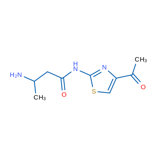 N-(4-Acetyl-1,3-thiazol-2-yl)-3-aminobutanamide 1g