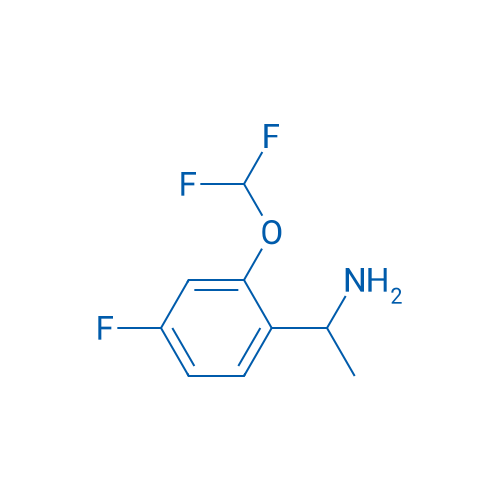 1-[2-(Difluoromethoxy)-4-fluorophenyl]ethan-1-amine 1g
