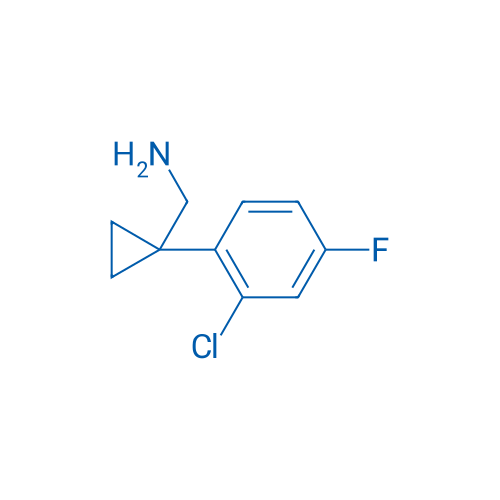 (1-(2-Chloro-4-fluorophenyl)cyclopropyl)methanamine 25mg