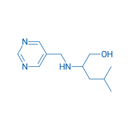 4-Methyl-2-[(pyrimidin-5-ylmethyl)amino]pentan-1-ol 5g