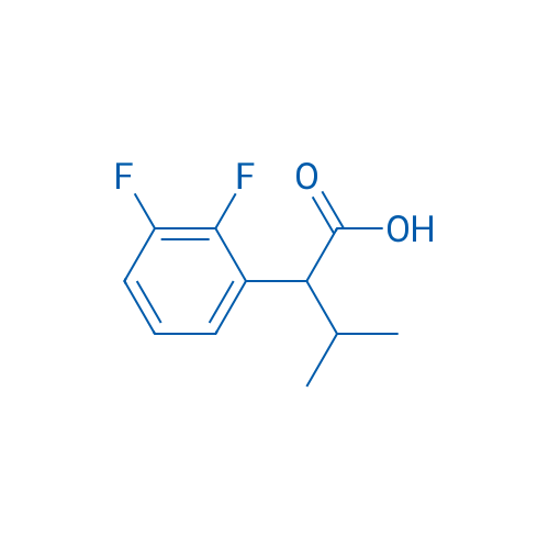 2,3-Difluoro-alpha-(1-methylethyl)-benzeneacetic acid 1g