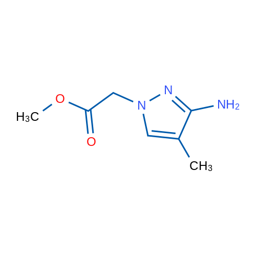 Methyl 2-(3-amino-4-methyl-1h-pyrazol-1-yl)acetate 1g