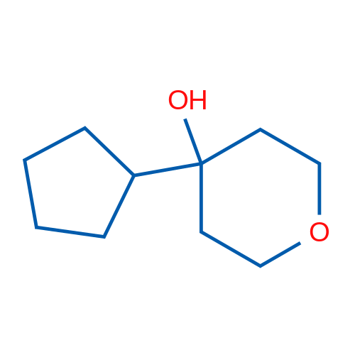 4-Cyclopentyltetrahydro-2H-pyran-4-ol 1g