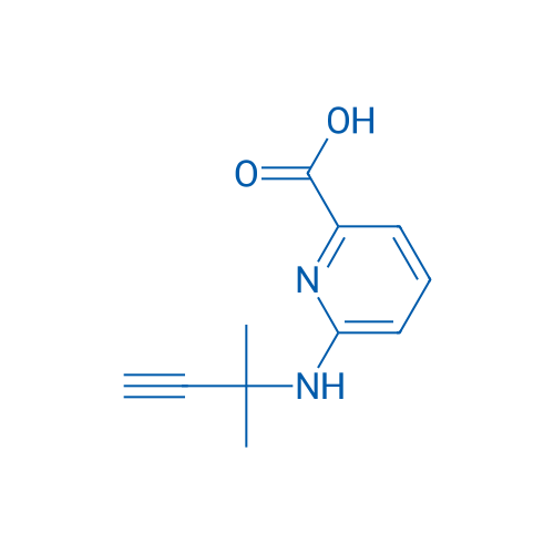 6-[(2-Methylbut-3-yn-2-yl)amino]pyridine-2-carboxylic acid 1g