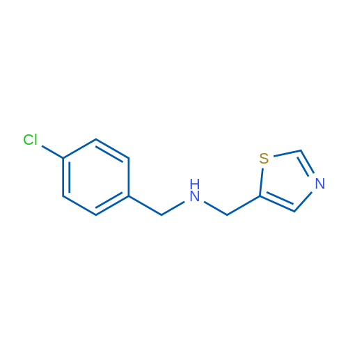[(4-Chlorophenyl)methyl](1,3-thiazol-5-ylmethyl)amine 1g