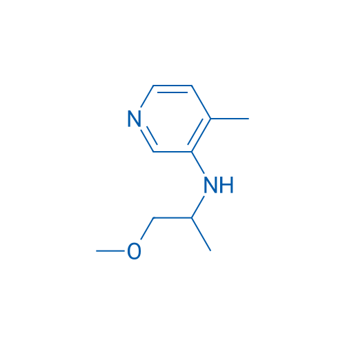 N-(1-Methoxypropan-2-yl)-4-methylpyridin-3-amine 250mg