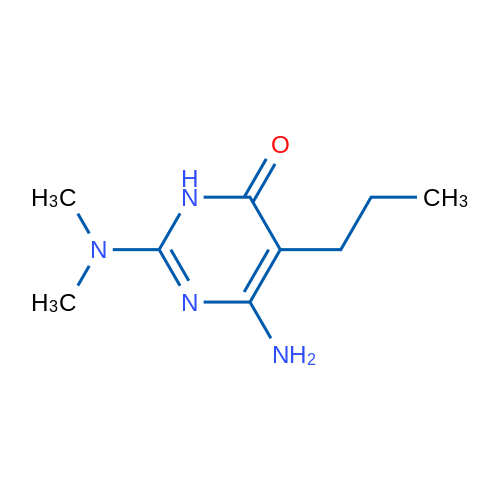 6-Amino-2-(dimethylamino)-5-propyl-3,4-dihydropyrimidin-4-one 1g