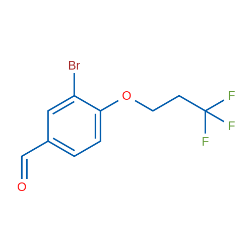 3-Bromo-4-(3,3,3-trifluoropropoxy)benzaldehyde 1g