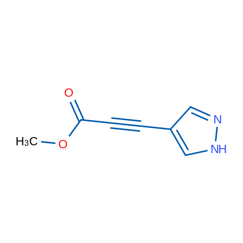 Methyl 3-(1h-pyrazol-4-yl)prop-2-ynoate 1g