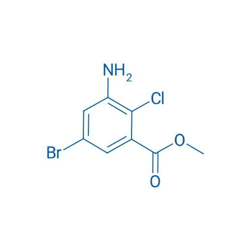 Methyl 3-amino-5-bromo-2-chlorobenzoate 250mg