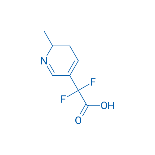 2,2-Difluoro-2-(6-methylpyridin-3-yl)acetic acid 100mg