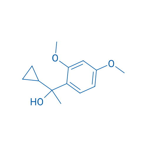 1-Cyclopropyl-1-(2,4-dimethoxyphenyl)ethanol 1g