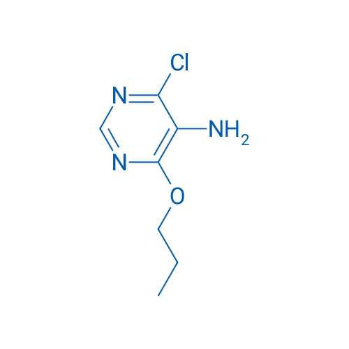 4-Chloro-6-propoxypyrimidin-5-amine 1g