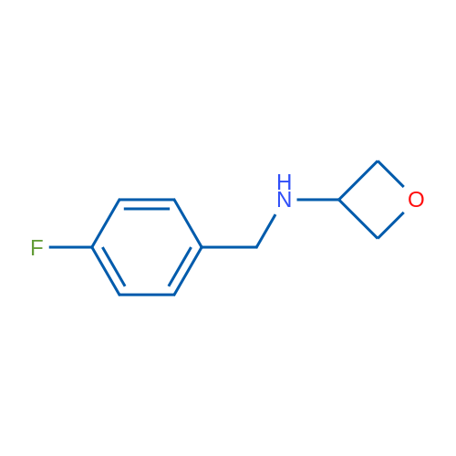 N-(4-Fluorobenzyl)oxetan-3-amine 1g