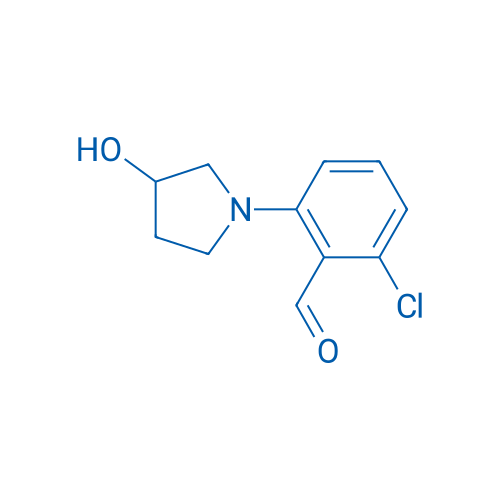 2-Chloro-6-(3-hydroxypyrrolidin-1-yl)benzaldehyde 1g