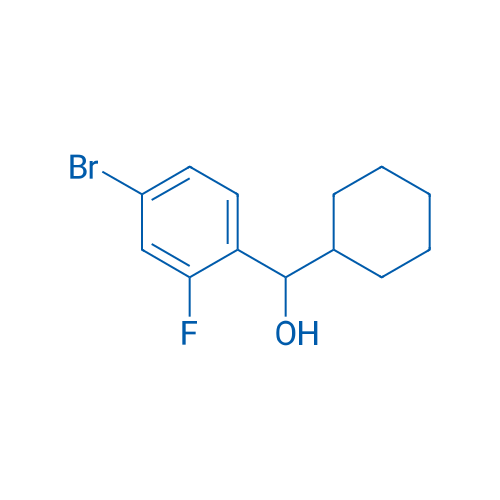(4-Bromo-2-fluorophenyl)(cyclohexyl)methanol 1g