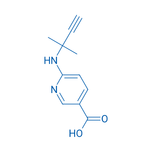6-[(2-Methylbut-3-yn-2-yl)amino]pyridine-3-carboxylic acid 5g