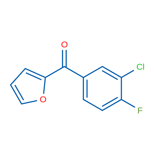 (3-Chloro-4-fluorophenyl)(furan-2-yl)methanone 1g