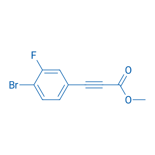 Methyl 3-(4-bromo-3-fluorophenyl)prop-2-ynoate 1g