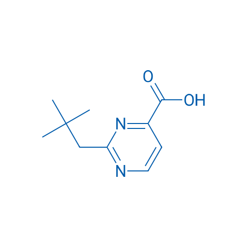 2-(2,2-Dimethylpropyl)pyrimidine-4-carboxylic acid 1g