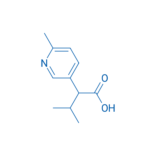 3-Methyl-2-(6-methylpyridin-3-yl)butanoic acid 1g