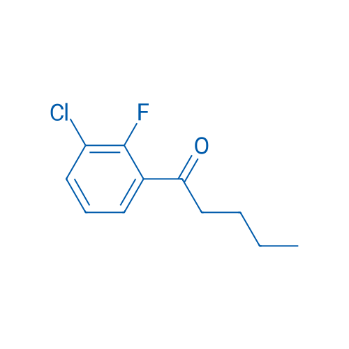 1-(3-Chloro-2-fluorophenyl)pentan-1-one 250mg