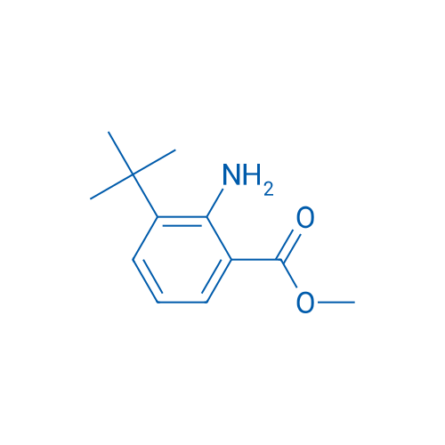 Methyl 2-amino-3-(tert-butyl)benzoate 50mg