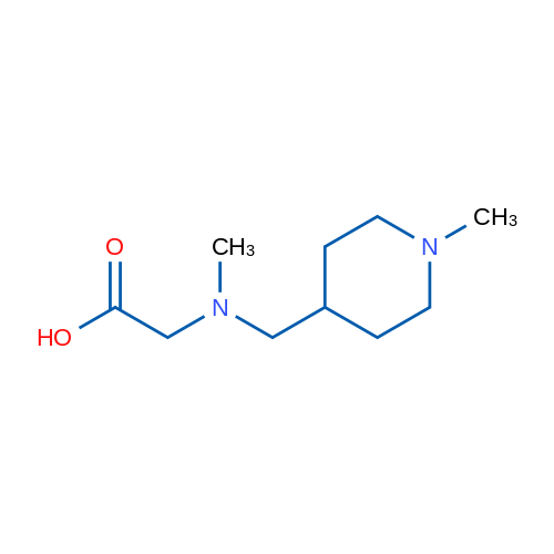2-(Methyl((1-methylpiperidin-4-yl)methyl)amino)acetic acid 1g