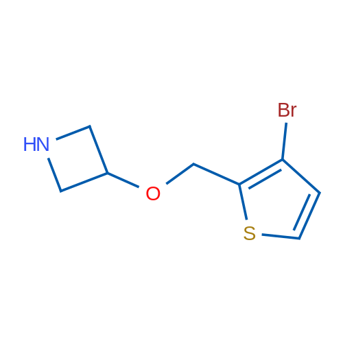 3-[(3-Bromothiophen-2-yl)methoxy]azetidine 1g