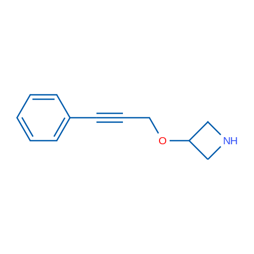 3-[(3-Phenylprop-2-yn-1-yl)oxy]azetidine 1g