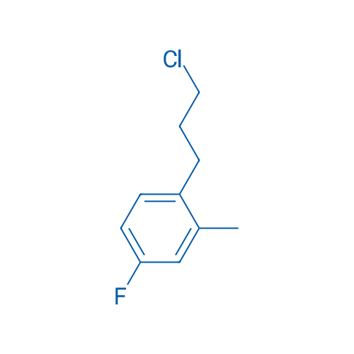 1-(3-Chloropropyl)-4-fluoro-2-methylbenzene 1g