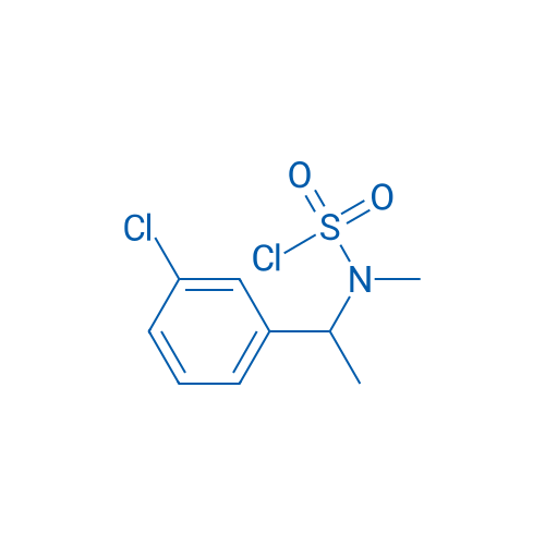 N-[1-(3-chlorophenyl)ethyl]-n-methylsulfamoyl chloride 1g