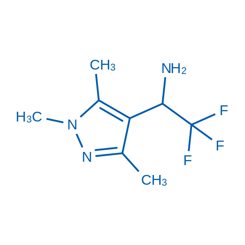 2,2,2-Trifluoro-1-(trimethyl-1H-pyrazol-4-yl)ethan-1-amine 1g