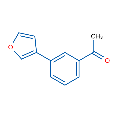 1-[3-(Furan-3-yl)phenyl]ethan-1-one 1g