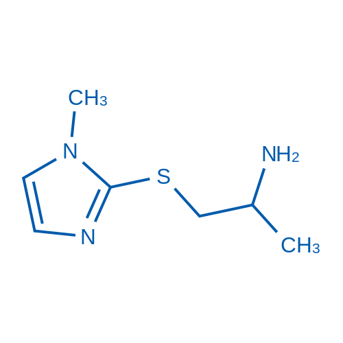 2-[(2-Aminopropyl)sulfanyl]-1-methyl-1h-imidazole 5g