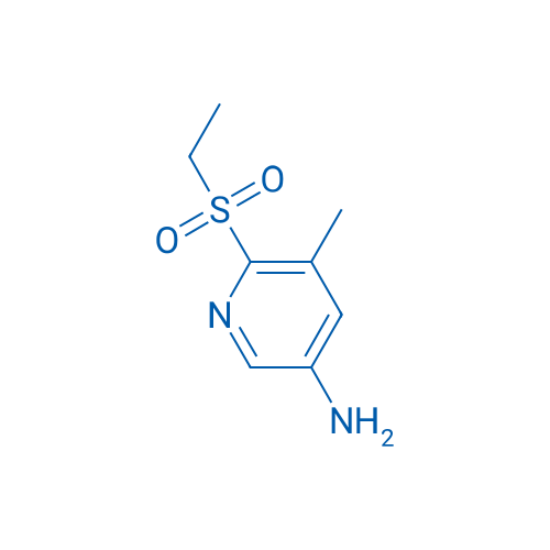 6-(Ethylsulfonyl)-5-methylpyridin-3-amine 50mg