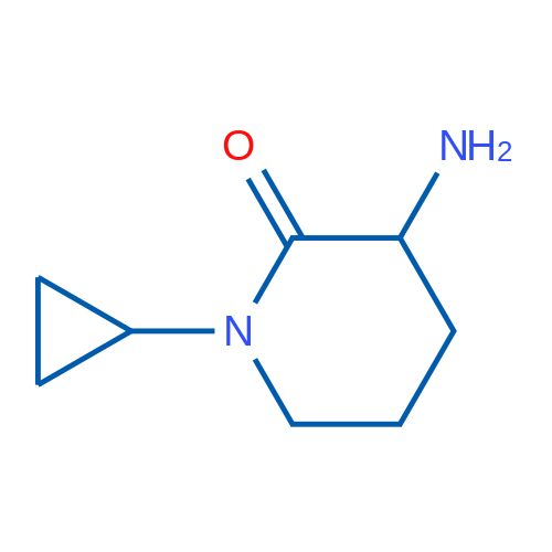 3-Amino-1-cyclopropylpiperidin-2-one 1g