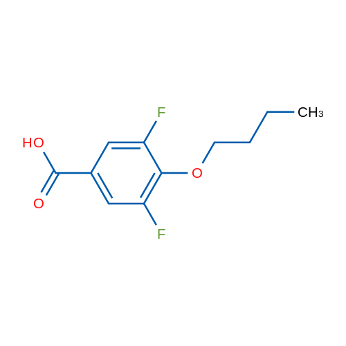 4-Butoxy-3,5-difluorobenzoic acid 1g