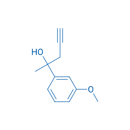 2-(3-Methoxyphenyl)pent-4-yn-2-ol 250mg