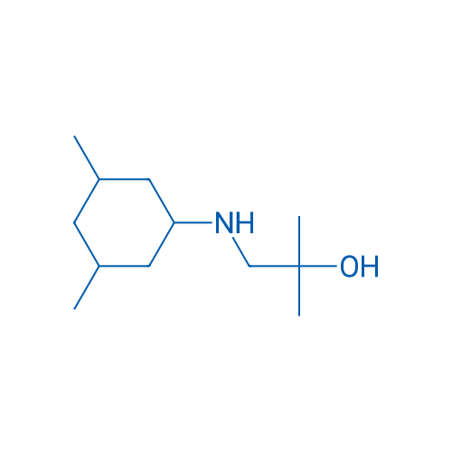 1-[(3,5-Dimethylcyclohexyl)amino]-2-methylpropan-2-ol 1g