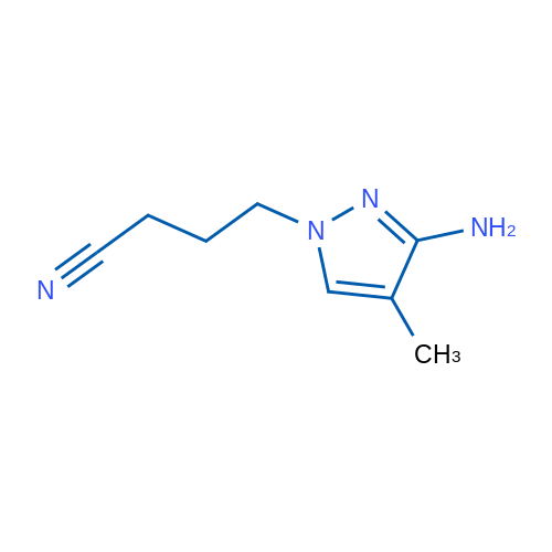 4-(3-Amino-4-methyl-1h-pyrazol-1-yl)butanenitrile 1g