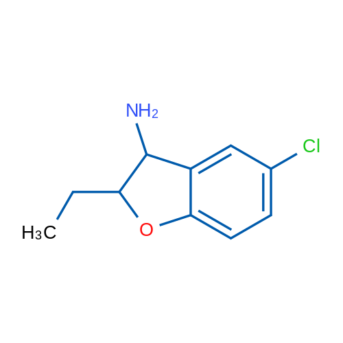 5-Chloro-2-ethyl-2,3-dihydro-1-benzofuran-3-amine 1g