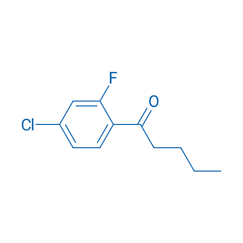 1-(4-Chloro-2-fluoro-phenyl)-pentan-1-one 1g