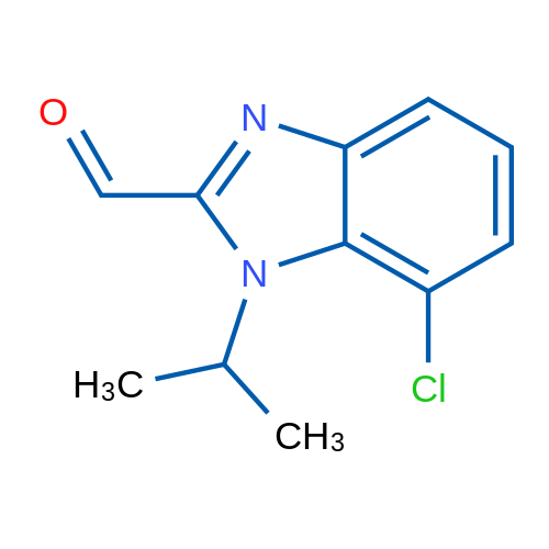 7-Chloro-1-isopropyl-1H-benzo[d]imidazole-2-carbaldehyde 1g