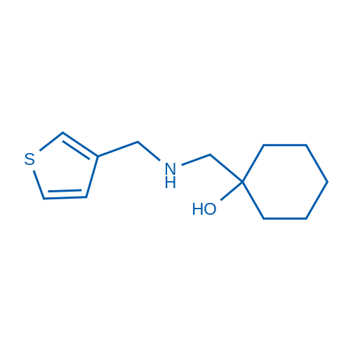 1-{[(thiophen-3-ylmethyl)amino]methyl}cyclohexan-1-ol 1g