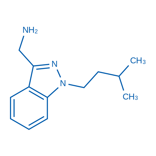 (1-Isopentyl-1H-indazol-3-yl)methanamine 250mg