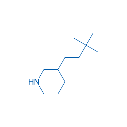 3-(3,3-Dimethylbutyl)piperidine 1g