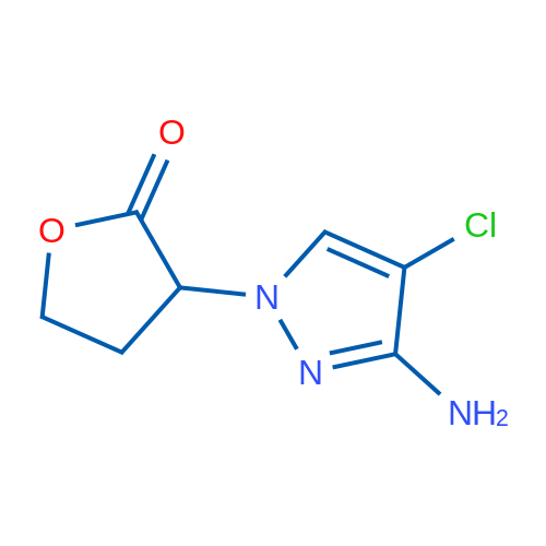3-(3-Amino-4-chloro-1h-pyrazol-1-yl)oxolan-2-one 1g